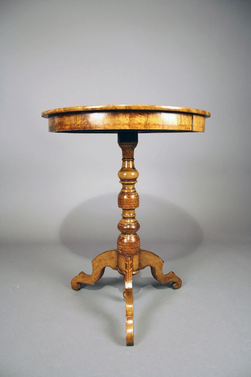 fig 5. Italian Sorrento Inlaid Occasional Table