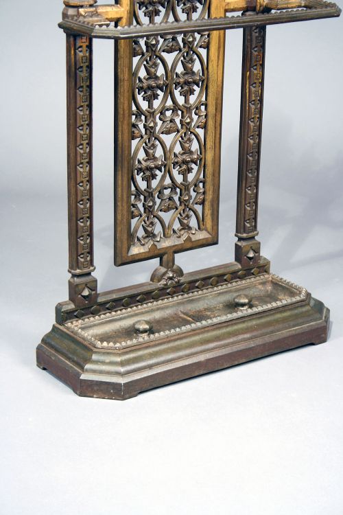 fig 3. Victorian Gothic Cast Iron Stick Stand