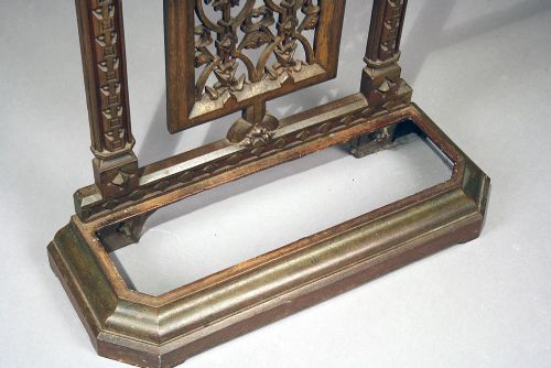fig 8. Victorian Gothic Cast Iron Stick Stand