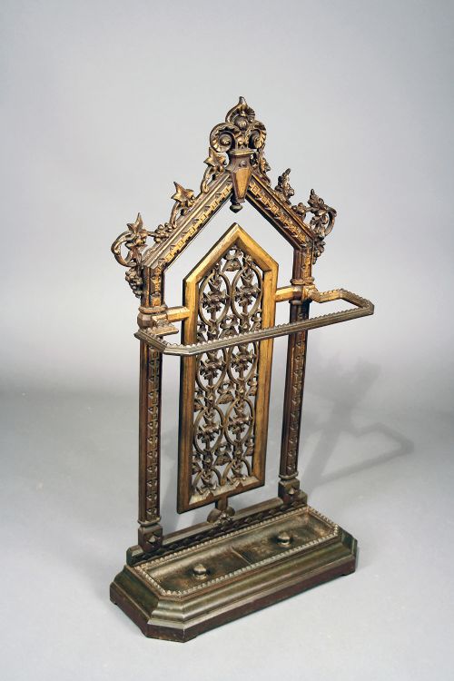 fig 9. Victorian Gothic Cast Iron Stick Stand