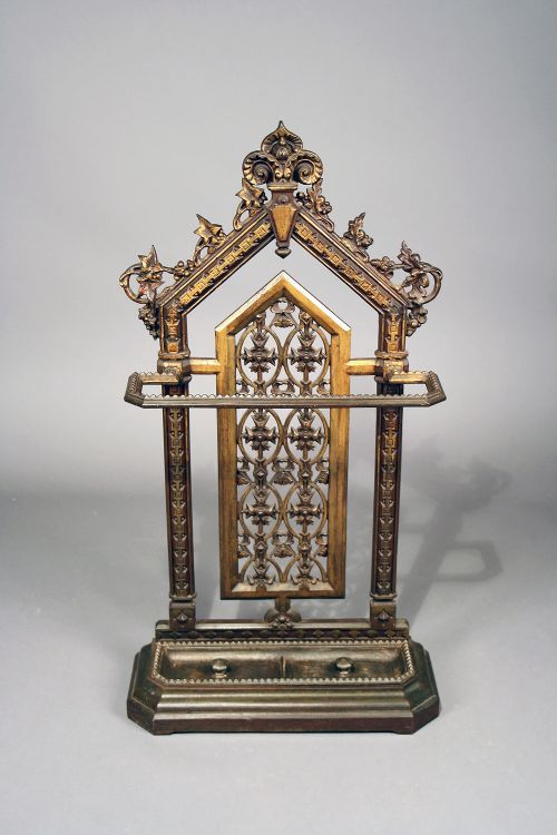 fig 10. Victorian Gothic Cast Iron Stick Stand