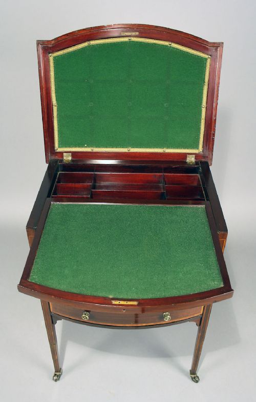 fig 8. Fine Quality Inlaid Dressing Chest Lift Up Top