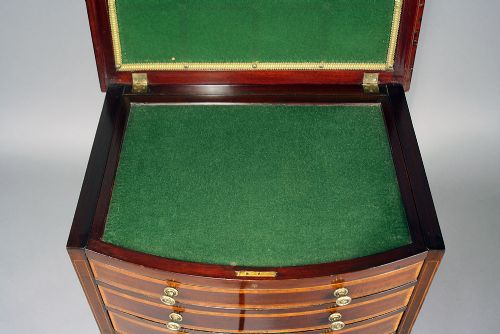 fig 10. Fine Quality Inlaid Dressing Chest Lift Up Top