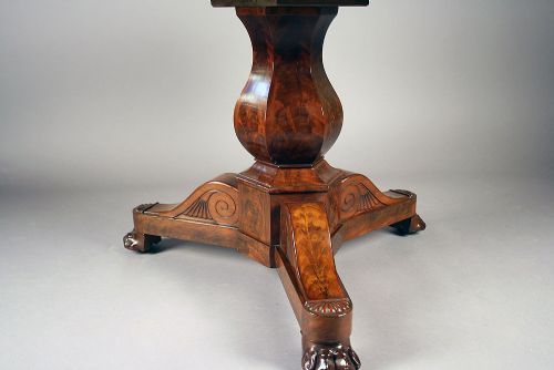 fig 4. Fine Quality French Marble Topped Gueridon Table