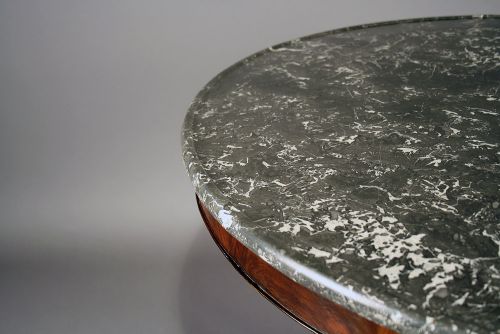 fig 8. Fine Quality French Marble Topped Gueridon Table