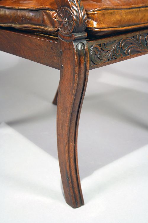 fig 5. Fine Quality Regency Rosewood Bergere Chair
