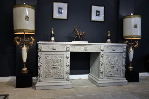fig 1. Stunning Victorian Painted Sideboard