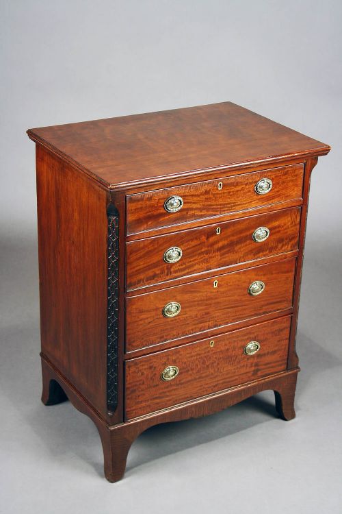 fig 1. Quality Antique Chest of Drawers