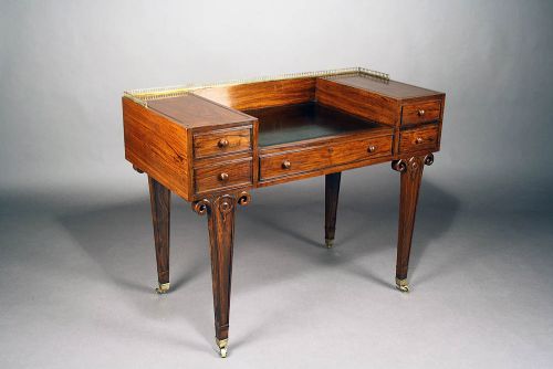 fig 1. Fine Quality Art Deco French Rosewood Desk