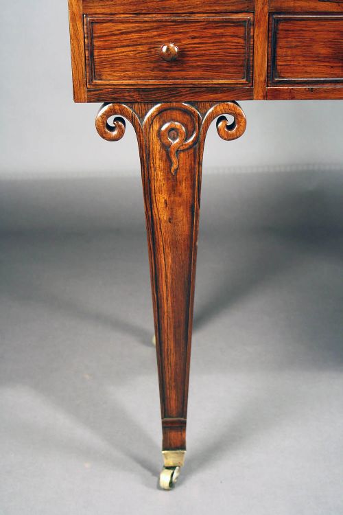 fig 9. Fine Quality Art Deco French Rosewood Desk