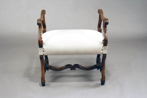 fig 7. Good Quality French Walnut Window Seat