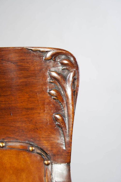 fig 9. W M Angus & Co London Leather Desk Chair