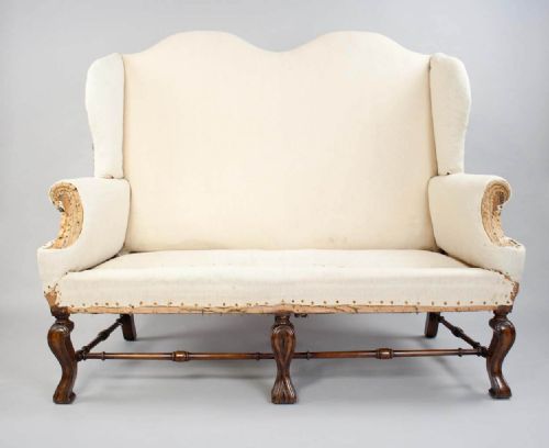 fig 5. Howard and Sons Country Sofa Camel Back