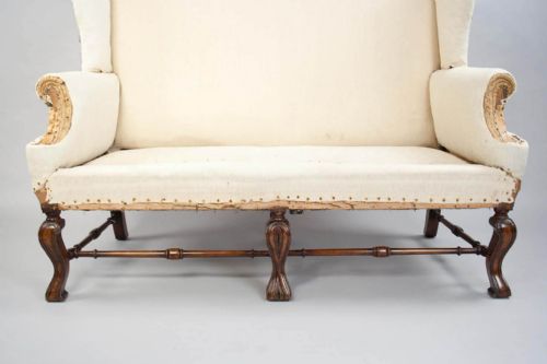 fig 6. Howard and Sons Country Sofa Camel Back