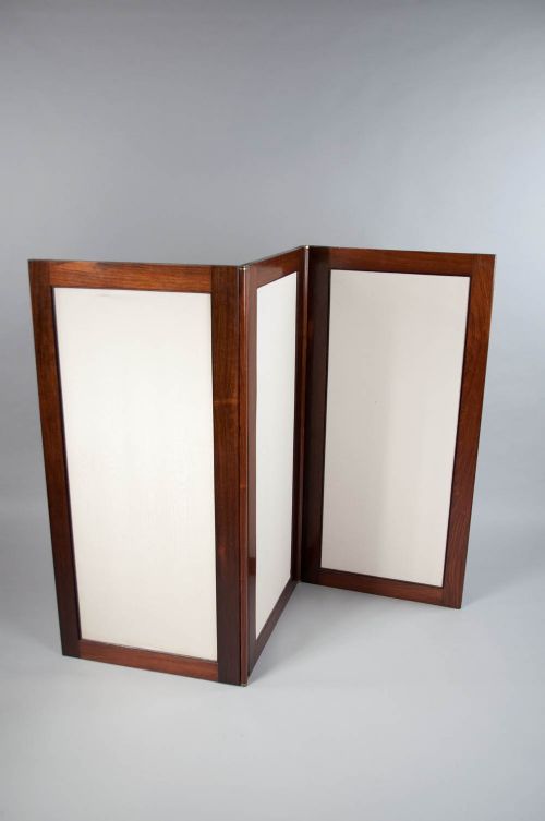 fig 1. Fine Quality Early Victorian Rosewood Screen