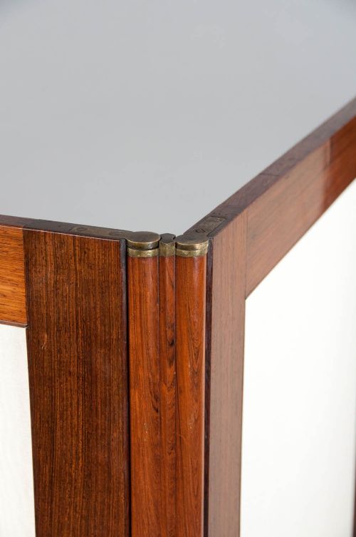 fig 5. Fine Quality Early Victorian Rosewood Screen