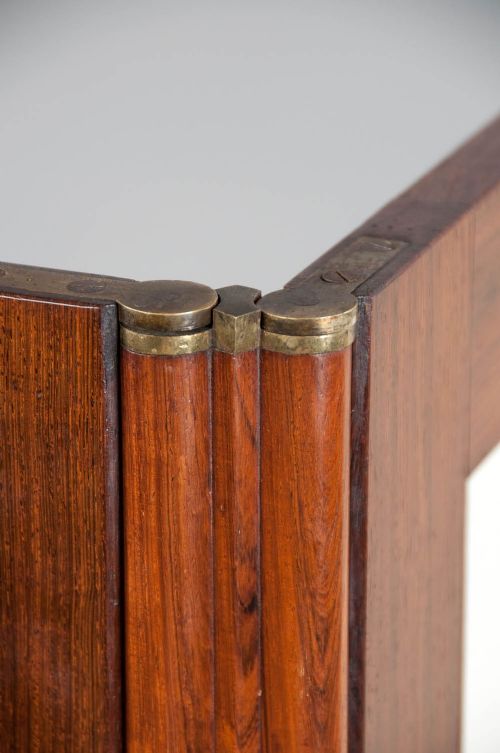 fig 6. Fine Quality Early Victorian Rosewood Screen