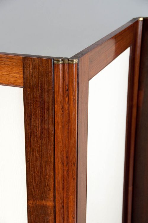 fig 7. Fine Quality Early Victorian Rosewood Screen