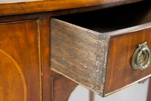 fig 3. Edwardian Antique Mahogany Inlaid Sideboard