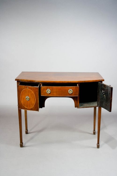 fig 6. Edwardian Antique Mahogany Inlaid Sideboard