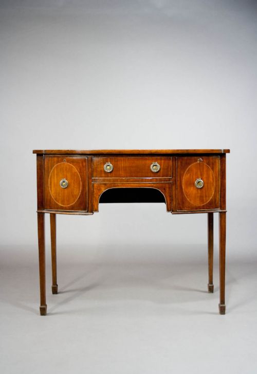 fig 5. Edwardian Antique Mahogany Inlaid Sideboard