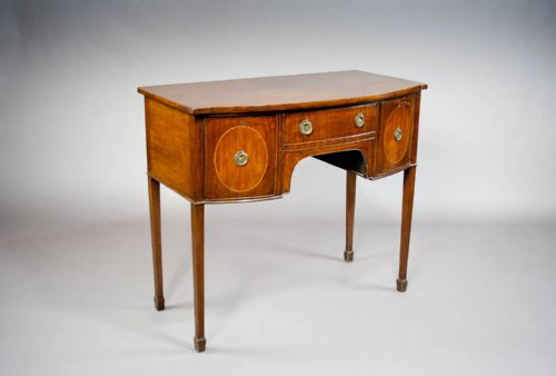 fig 7. Edwardian Antique Mahogany Inlaid Sideboard