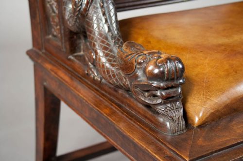 fig 2. A quality Antique Chinese Throne Chair 19th C