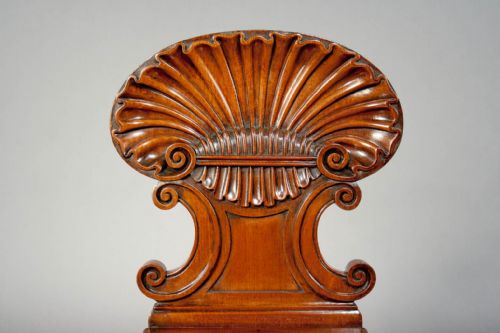 fig 5. Fine Quality Regency Mahogany Hall Chair
