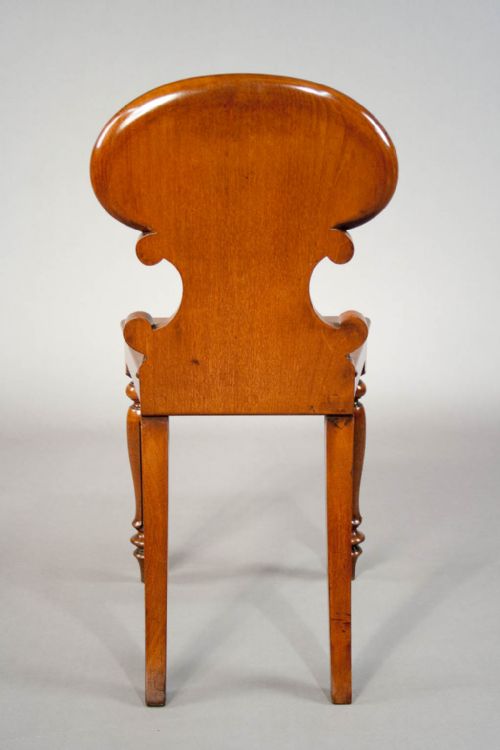 fig 10. Fine Quality Regency Mahogany Hall Chair
