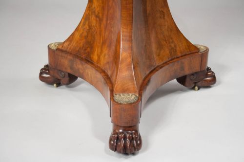 fig 5. Fine Empire Gueridon Table Original Condition