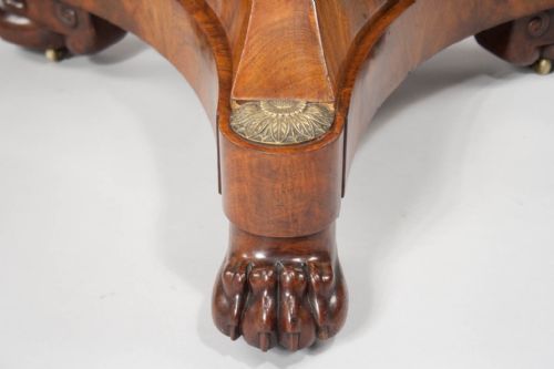 fig 6. Fine Empire Gueridon Table Original Condition