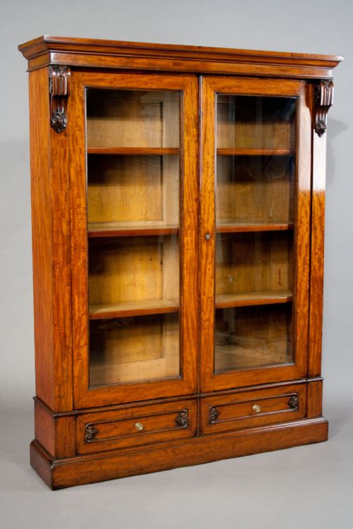 Fine Quality Victorian Mahogany Bookcase