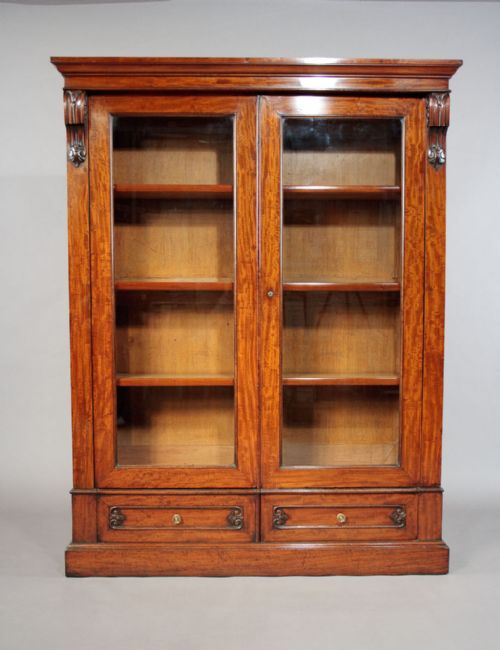 fig 8. Fine Quality Victorian Mahogany Bookcase