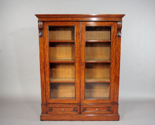 fig 9. Fine Quality Victorian Mahogany Bookcase