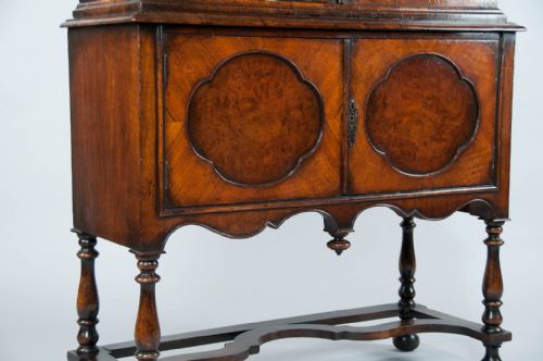 fig 5. Antique Walnut Two Door Bookcase