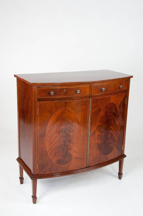 fig 2. A Elegant Edwardian Two Door Side Cabinet