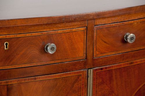 fig 4. A Elegant Edwardian Two Door Side Cabinet