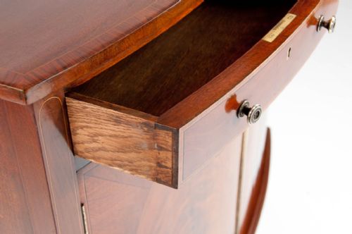 fig 7. A Elegant Edwardian Two Door Side Cabinet