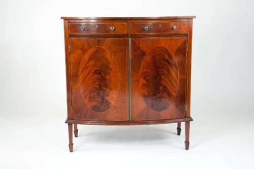 fig 9. A Elegant Edwardian Two Door Side Cabinet