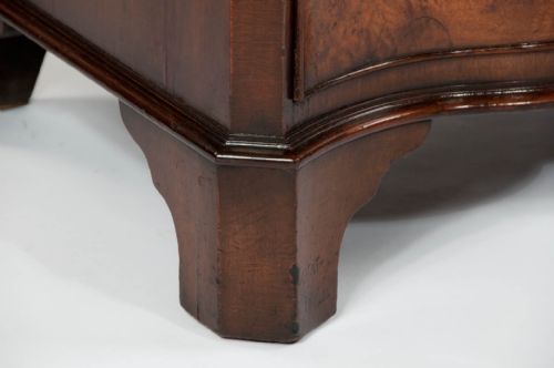 fig 7. Walnut Shaped Front Chest Of Drawers