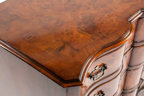 fig 9. Walnut Shaped Front Chest Of Drawers
