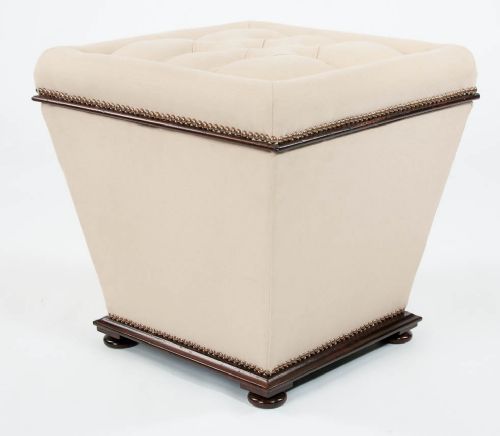 fig 2. William IV Rosewood Upholstered Ottoman