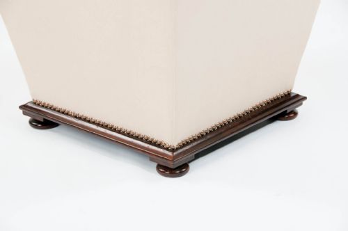 fig 3. William IV Rosewood Upholstered Ottoman