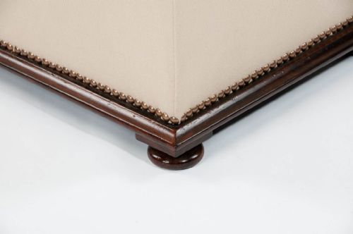 fig 5. William IV Rosewood Upholstered Ottoman