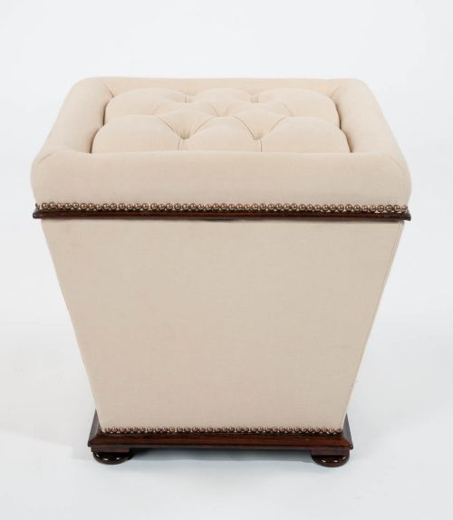fig 8. William IV Rosewood Upholstered Ottoman