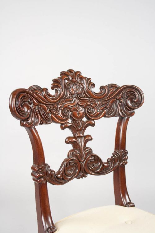 fig 6. Exceptional Set of 10 Regency Dining Chairs