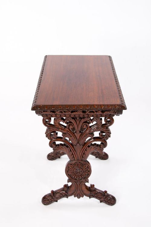 fig 10. A Fine Quality 19th Century Rosewood Carved Side Table