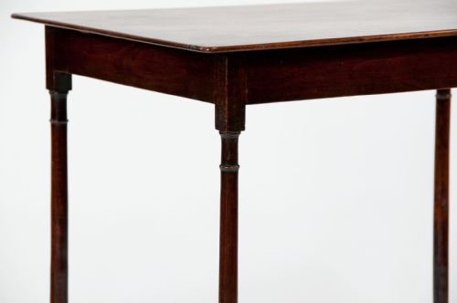 fig 7. A Georgian Mahogany Side Table