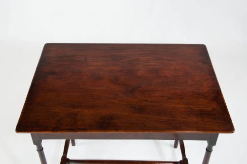 fig 10. A Georgian Mahogany Side Table