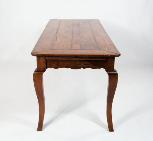 fig 4. 19th C French Fruitwood Farmhouse Table